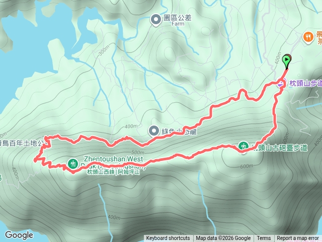 桃園枕頭山O型步道預覽圖