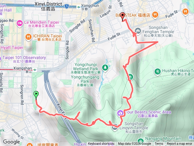 四獸山-一直迷路啊