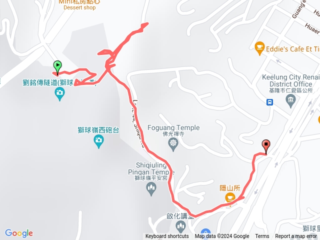 獅球嶺隧道-獅球嶺西砲台-獅球路48巷口