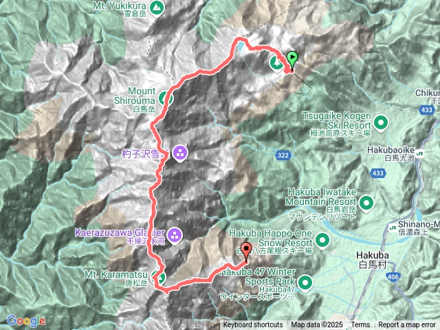 白馬三山D2
