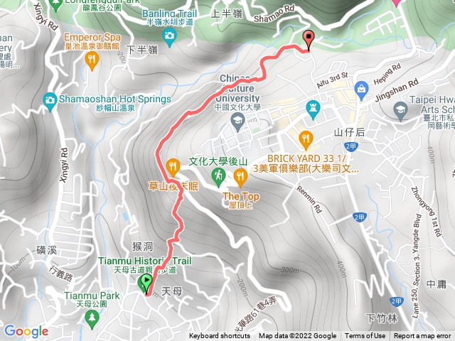 天母古道親山步道