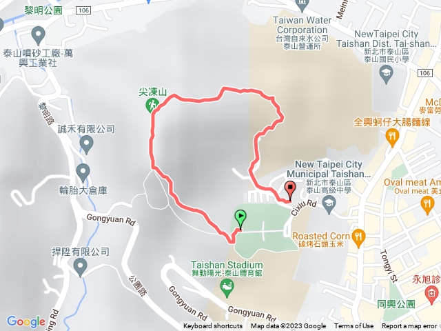 尖凍山環狀路線