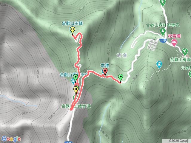 REP#5 武陵合歡主峰