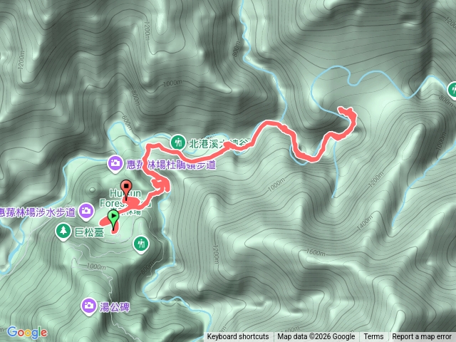 北港溪一線天預覽圖