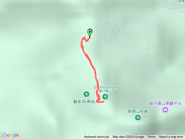 獅仔頭山由獅尾18起登預覽圖