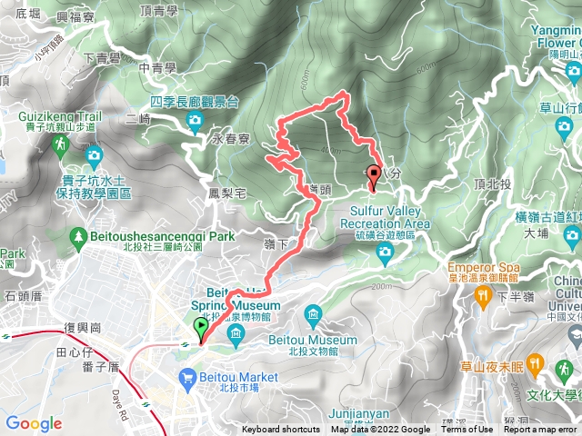20220325郵政訓練所到中正山