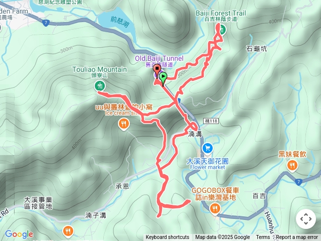 百吉林蔭步道輕鬆走