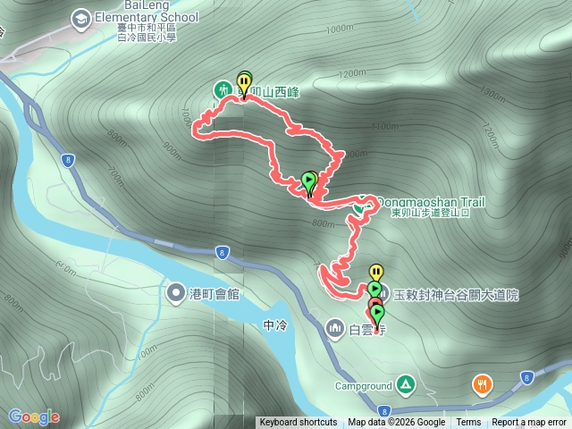 東卯山與德芙蘭步道小O繞