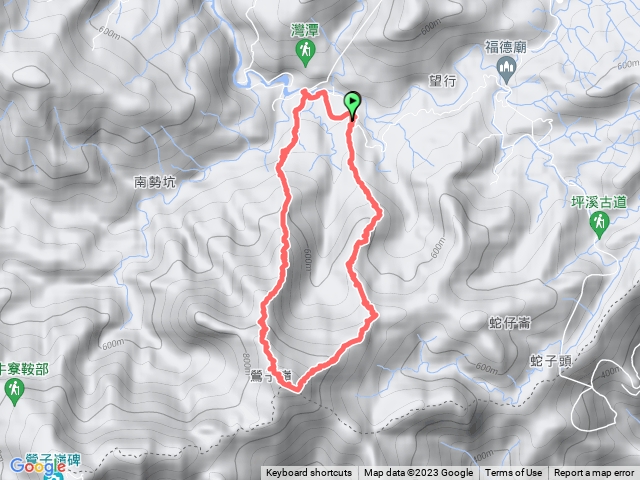 打鐵寮山 - 鶯子嶺 - 灣潭崙 O型