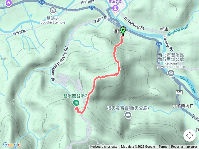 簡單駭客 逸仙山-苕谷瀑布