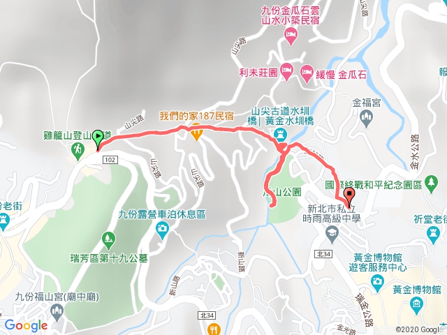 20191225瑞芳山尖步道