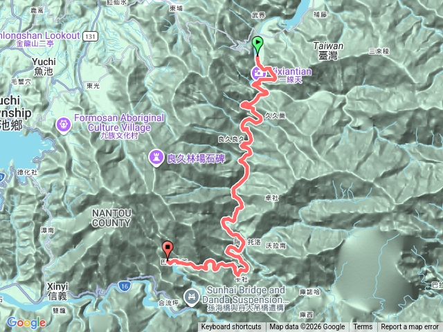 南投武界 武巴公路預覽圖