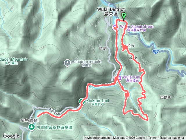 20260523 烏來國中上大刀山下雲森樂園+信賢步道預覽圖
