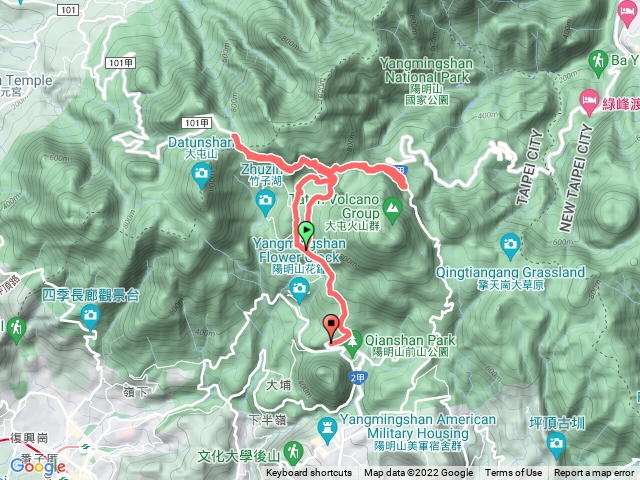 竹子湖頂湖步道百拉卡人車分道中湖步道半日遊