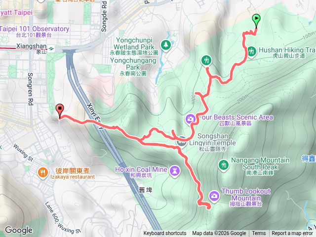 四獸山 馬蹄型觀景台