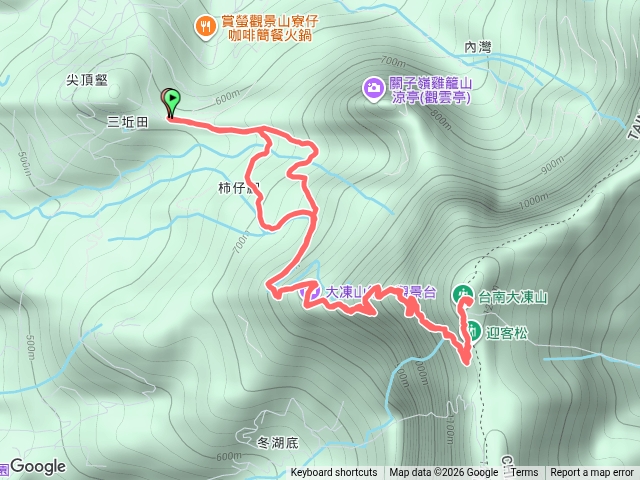 台南大凍山環狀