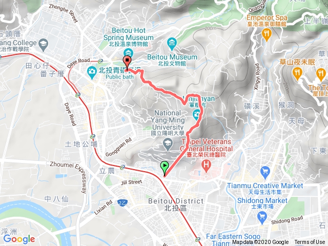 軍艦/丹鳳/溫泉路出