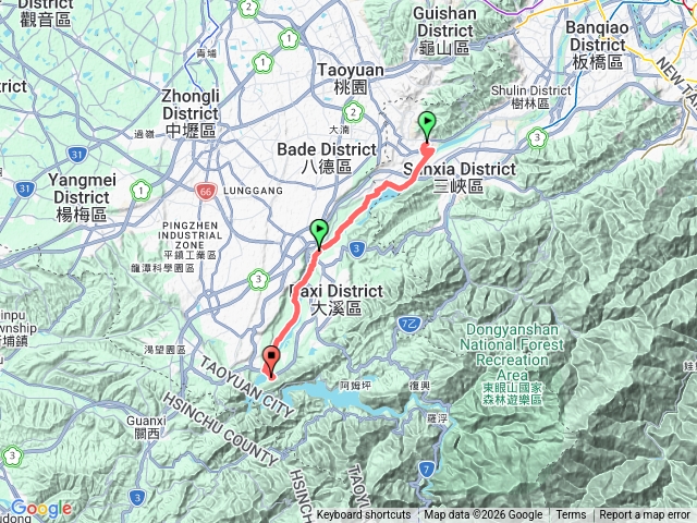 鶯歌到石門水庫預覽圖