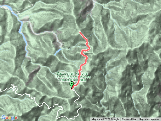 台中大雪山210林道（船型山林道）上烏石坑山20210314