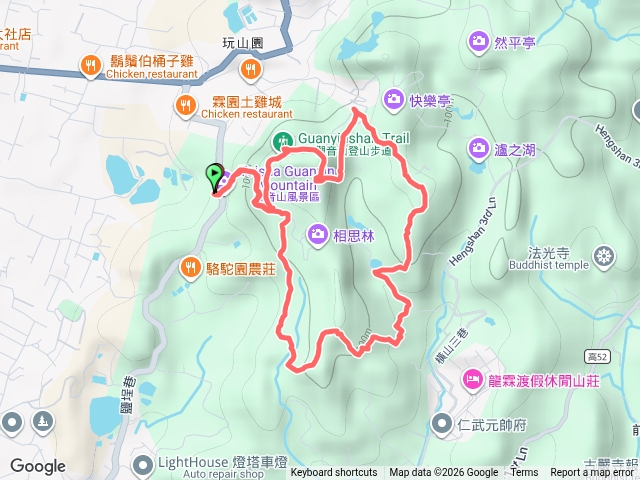 高雄大社觀音山登山步道武山連峰－觀音山三角點預覽圖