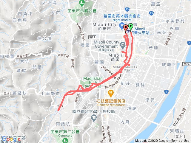 苗栗功維敘隧道、貓貍山公園步道1091219