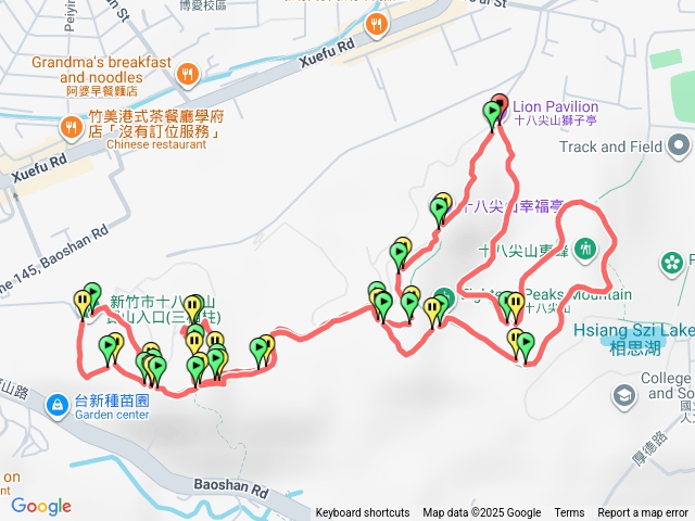2025.12.29.中階版新竹市小百岳26.西峰.稜線環山步道健行預覽圖