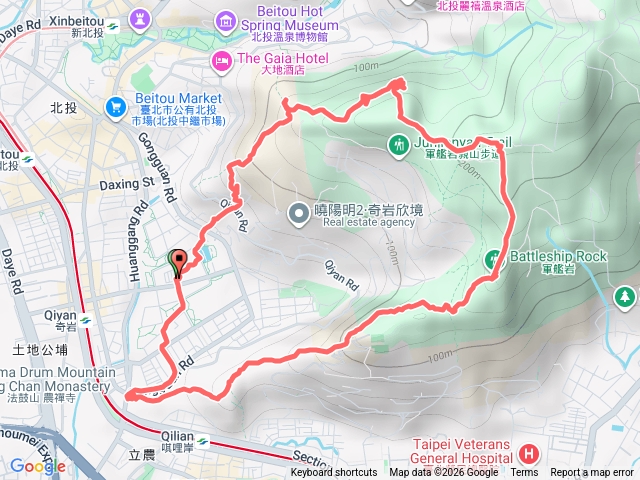 奇岩山、軍艦岩、女巫岩場、大師岩預覽圖