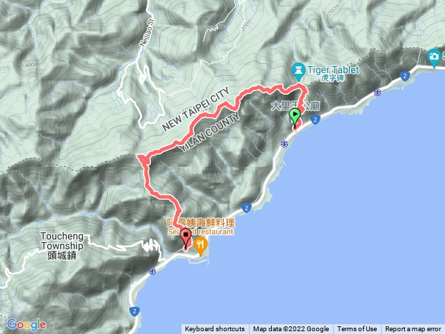 大里天公廟到桃源古道大溪線