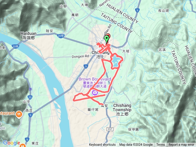 池上漫遊大波池、伯朗大道