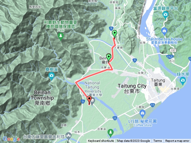 台東大學到賓朗國小