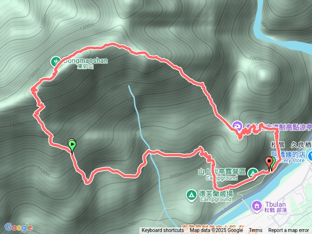 東卯山東南稜O繞預覽圖