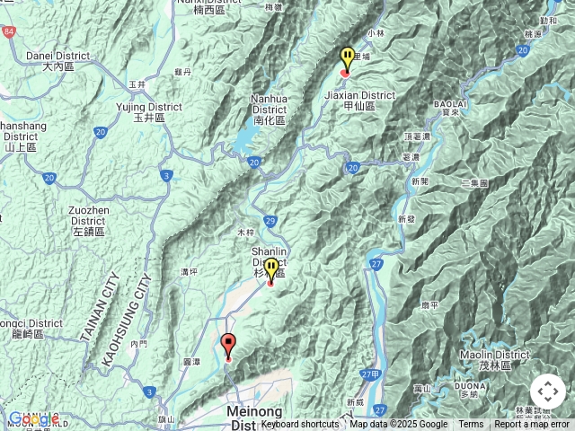東阿里關山+新庄山+下寮