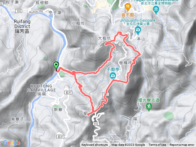 三貂嶺山、牡丹山