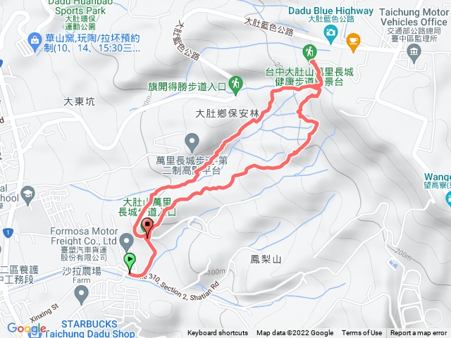 大肚萬里長城行@