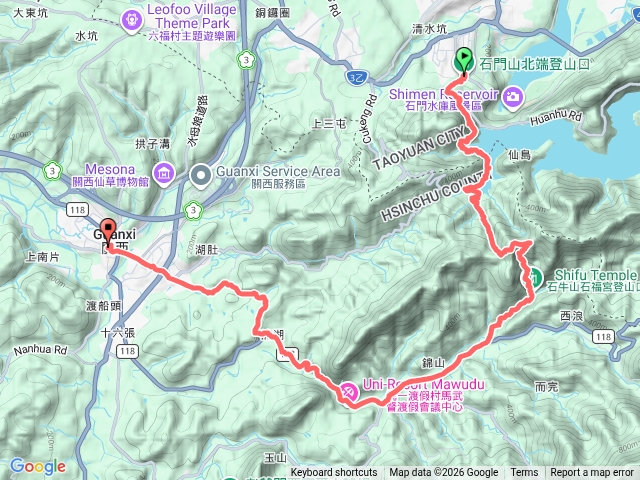 石門山北石牛山關西預覽圖