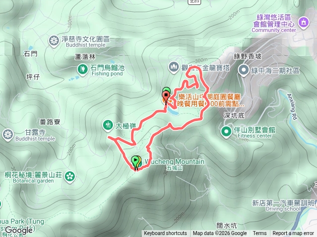 文筆山、將軍嶺、五城山、太極嶺預覽圖
