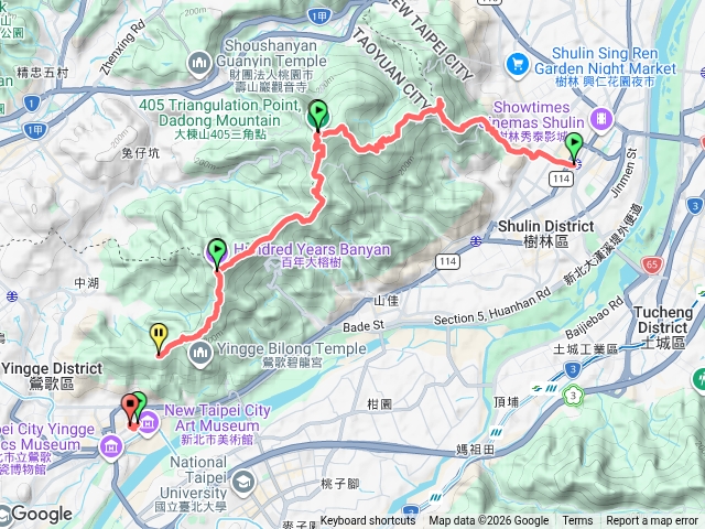 大棟山大縱走預覽圖