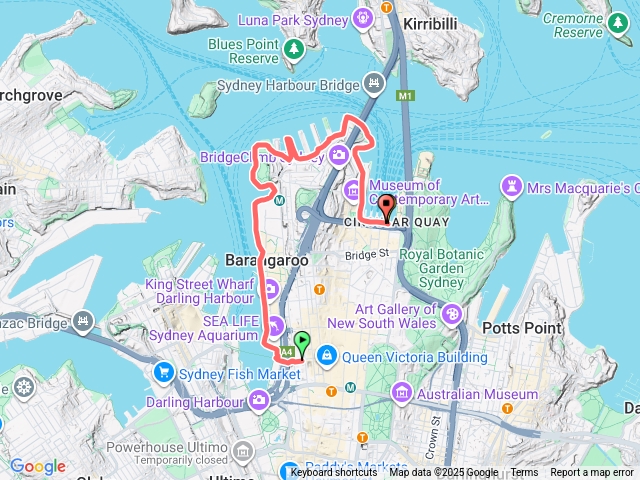 雪梨達令港到雪梨港
