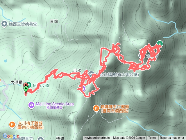 伍龍步道-獵鷹尖-一線天預覽圖