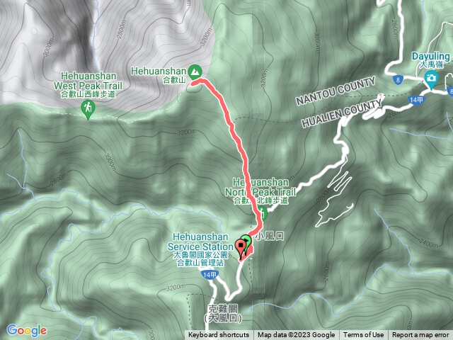 20230211 阿湯哥合歡北峰