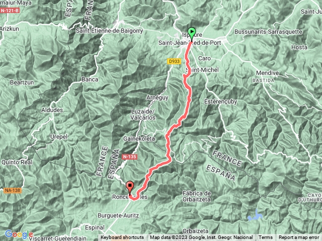法國之路D1-SJPP →Roncesvalles預覽圖