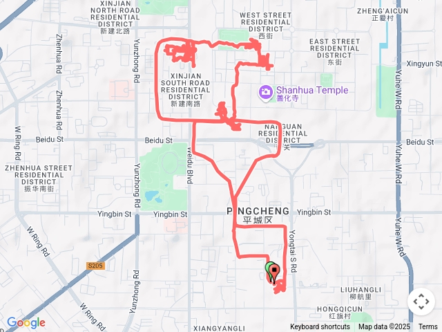 中國山西大同古城