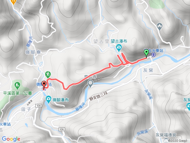 望古瀑布、嶺腳寮山登山步道