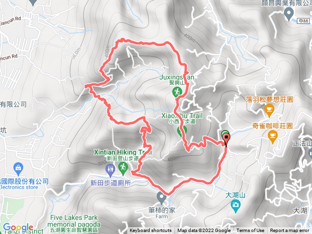 台中潭子 _新田步道連走聚興山、林牛山_O型