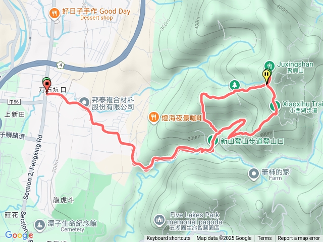 台中聚興山-新田登山步道(2025-12-6)預覽圖