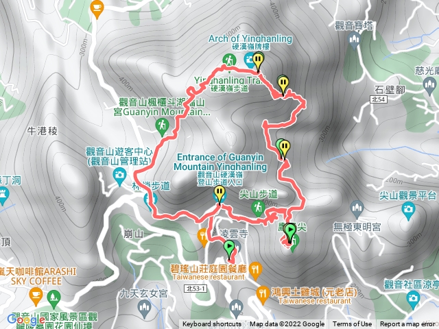 觀音山硬漢嶺北橫古道