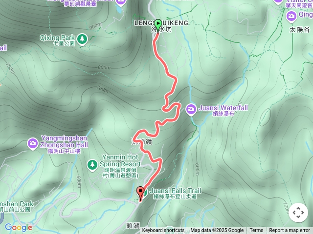 冷水坑到涓絲步道口