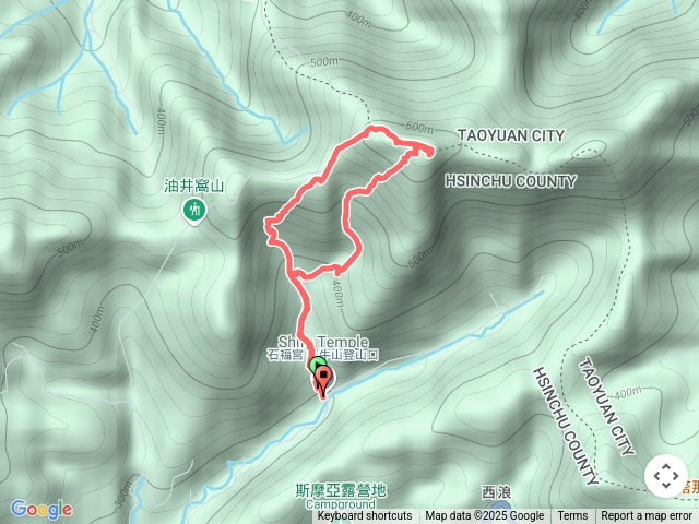 石牛山 C線上 B線下