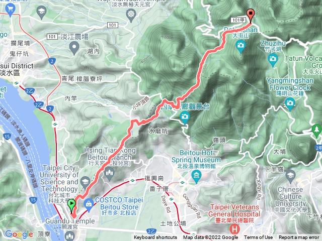 大縱走一段