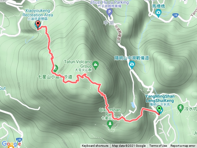 七星山東、主峰